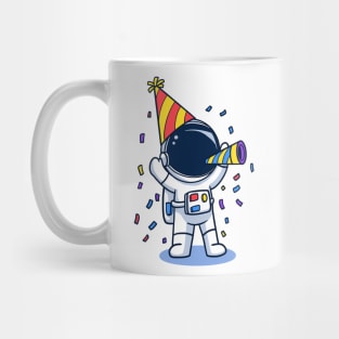 Astronaut Celebrate Birthday Party Mug